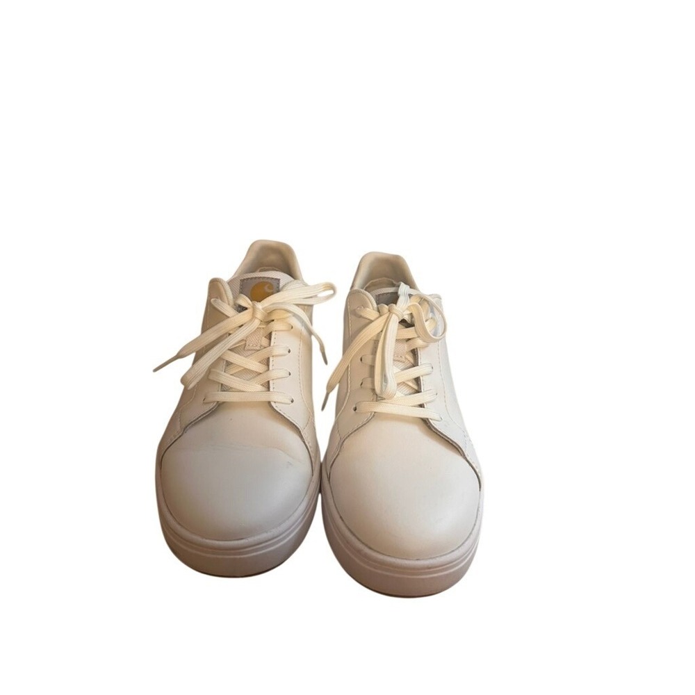 Carhartt Mens White Casual‎ Low Top Sneakers Lace Up Insite Archrelief Shoes